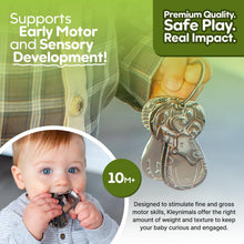 Stainless Steel Baby Essentials Set - Flatware & Sensory Toy Keys