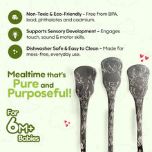 Stainless Steel Baby Essentials Set - Flatware & Sensory Toy Keys