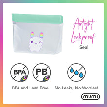Baby Travel Organizer Set - 5 Packing Bags & 4 Reusable Zip Bags, Aqua