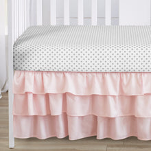 Floral Baby Girl Crib Bedding Set 6 Piece