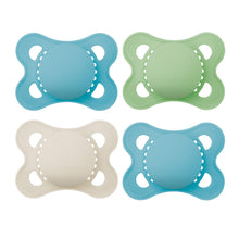 Baby Pacifier 2 Pack - Orthodontic Nipple, 0-6 Months