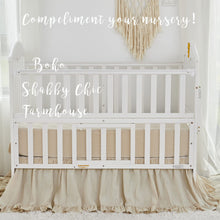Brandream 100% Cotton Farmhouse Crib Bedding Sets for Girls and Boys