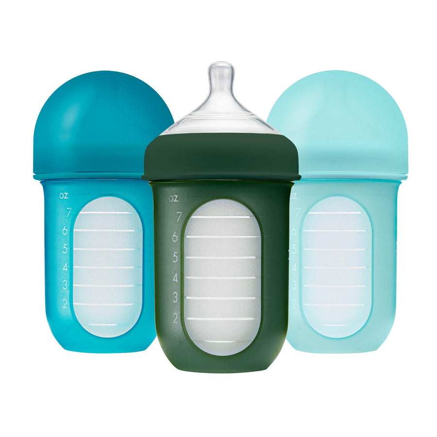 Boon Nursh Reusable Silicone Pouch Baby Bottles