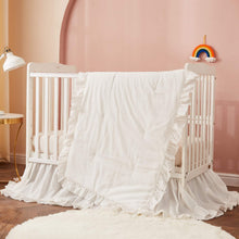 Brandream 100% Cotton Farmhouse Crib Bedding Sets for Girls and Boys