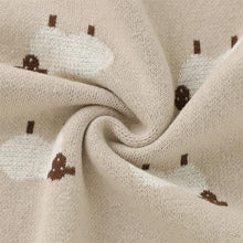 Cotton Knitted Baby Swaddle Blanket - Soft Stroller & Crib Throw
