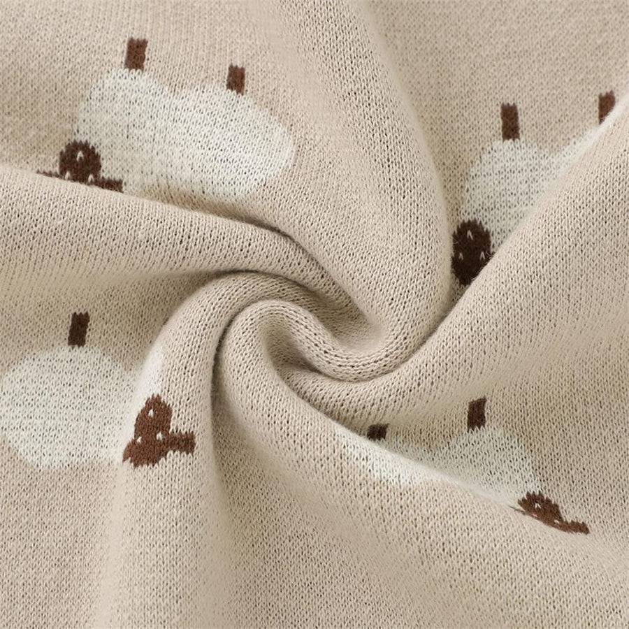Little Lamb Knit Blanket