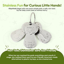 Stainless Steel Baby Essentials Set - Flatware & Sensory Toy Keys