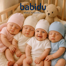 Babidu Unisex-baby Newborn Pullon Roll Cap