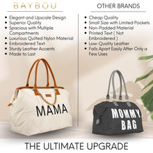 Hospital Diaper Bag Tote - Labor & Delivery Essentials