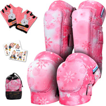 Kids Knee & Elbow Pad Set with Bike Gloves