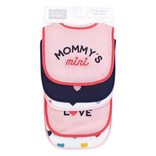 Hudson Baby Unisex Cotton Terry Bib and Burp Cloth Set