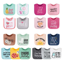 Baby Terry Bib Set 18 Pack - Feeding, Teething & Drooling Bibs