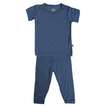 KicKee Solid Short Sleeve Pajama Set, Baby to Kid