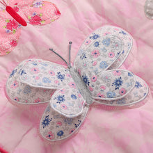 Baby Girl Butterfly Crib Bedding Set 8 Piece - Pink Embroidery
