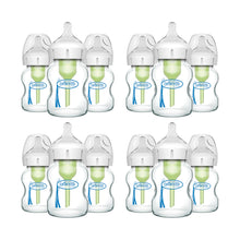 Dr. Brown's Natural Flow Anti-Colic Options+ Wide-Neck Glass Baby Bottles 5 oz/150 mL