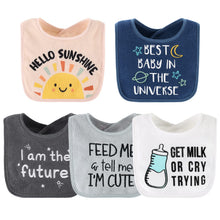 Baby Terry Bib Set 18 Pack - Feeding, Teething & Drooling Bibs