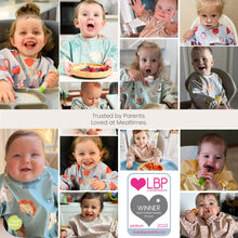 Waterproof Long Sleeve Baby Bib - Feeding Smock, 6-24 Months