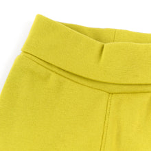 Baby Girls Organic Cotton Leggings - Yellow, Size 62