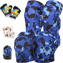 Kids Knee & Elbow Pad Set with Bike Gloves