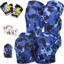 Kids Knee & Elbow Pad Set with Bike Gloves