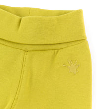 Baby Girls Organic Cotton Leggings - Yellow, Size 62