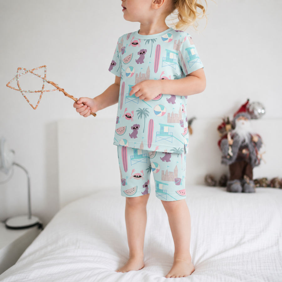 Cartoon Pattern Pajama Set