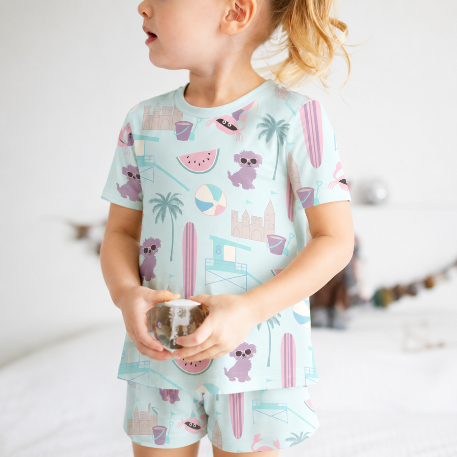 Cartoon Pattern Pajama Set